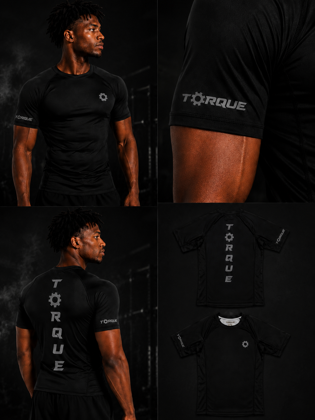 TORQUE Compression Shirt - Black