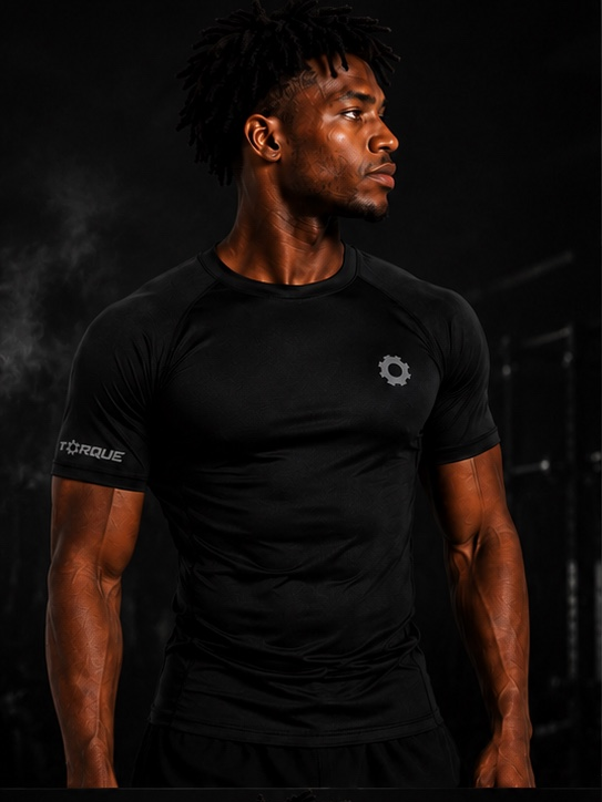 TORQUE Compression Shirt - Black